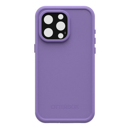 OtterBox iPhone 15 Pro Max Fre MagSafe Waterproof Case - Rule of Plum