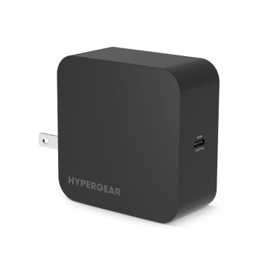 HyperGear 62W USB-C PD Laptop Wall Charger With PPS - Black