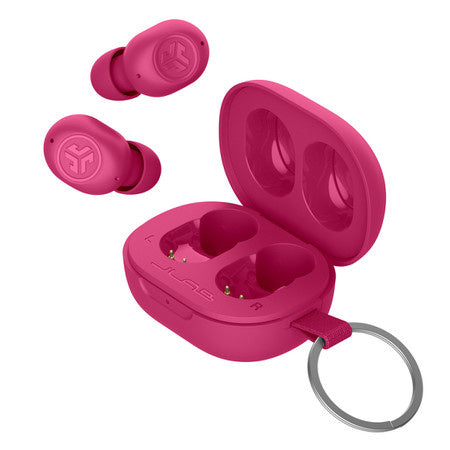 JLab Audio JBuds Mini True Wireless Earbuds with Charging Case - Pink