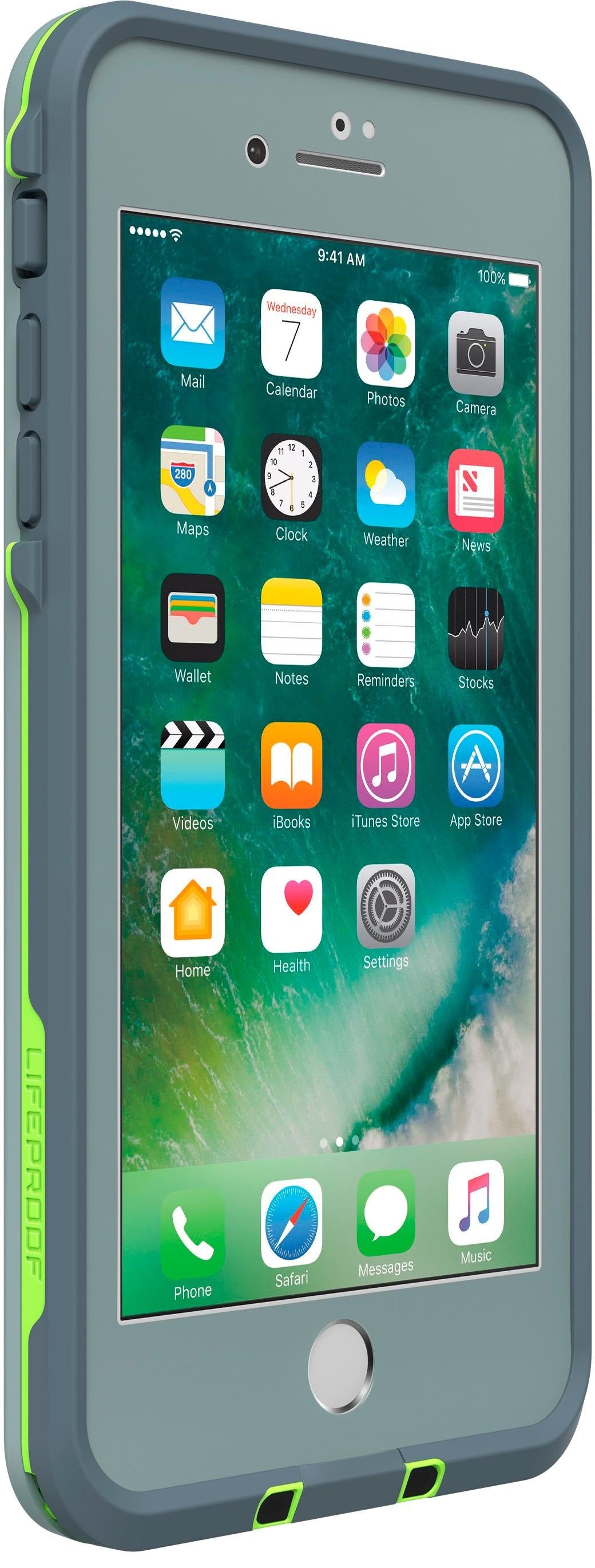 Lifeproof iPhone 7+/8+ Fre - Grey/Lime Drop In