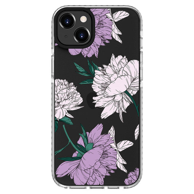 Blu Element iPhone 14 Elita Clear Print Case - Floral Lavender