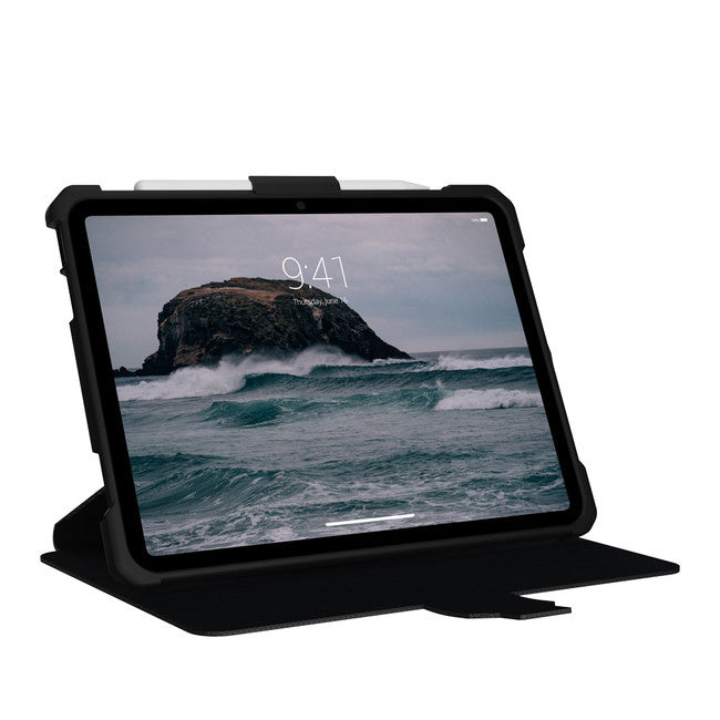 UAG iPad 10th Gen (2022) 10.9" Metropolis Folio Rugged Case - Black