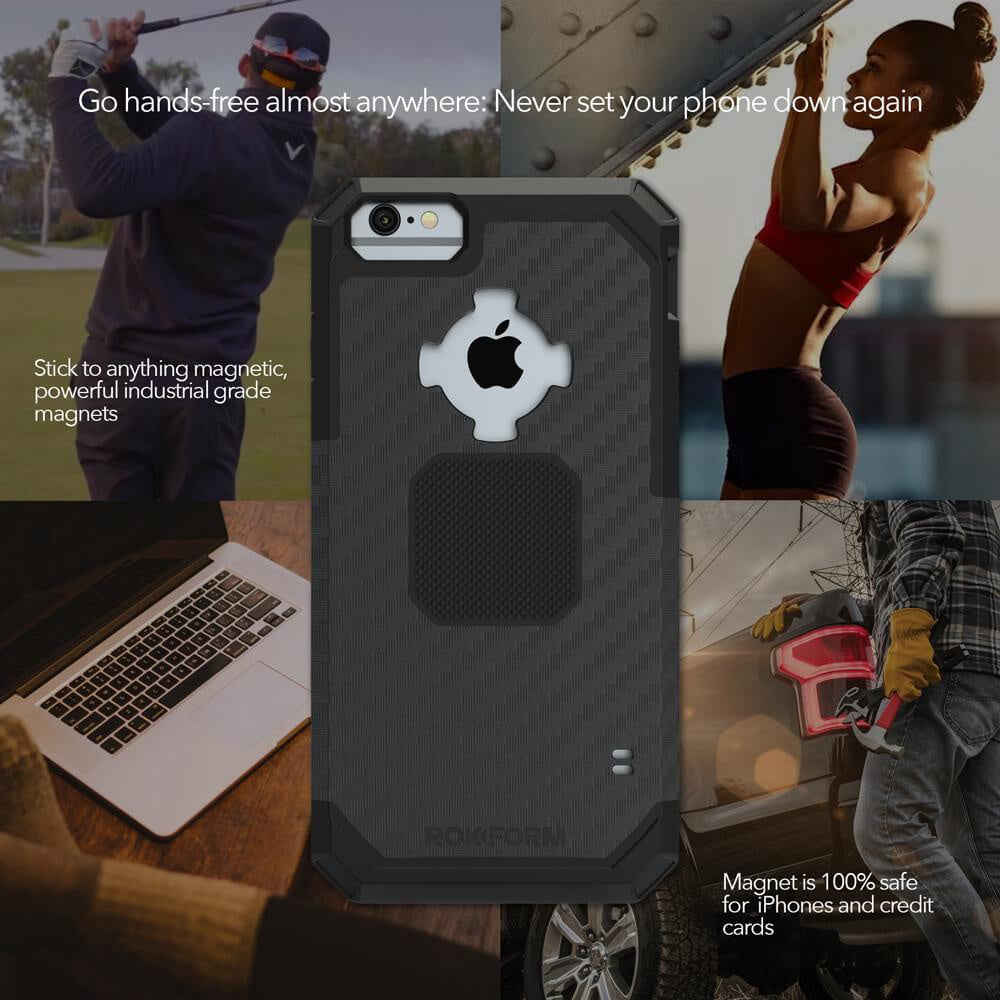 Rokform iPhone 6/7/8 Rugged Case - Black