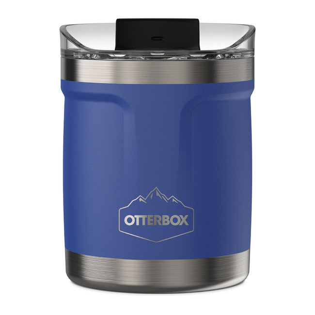 OtterBox - Elevation Tumbler with Closed Lid 10 OZ Boating (Stainless Steel/Surf the Web)