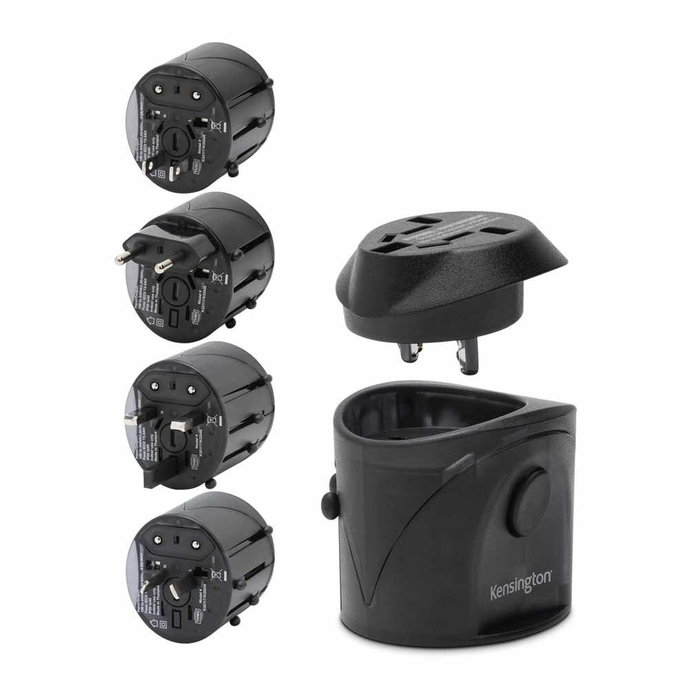 Kensington - International Plug Adapter Black