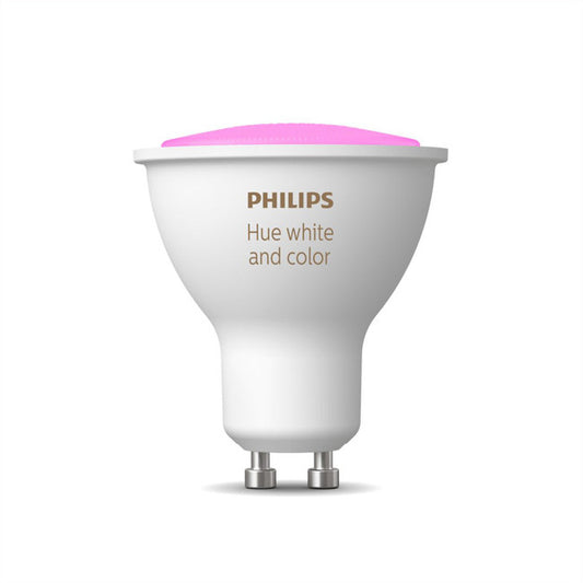Philips Hue - White and Colour GU10 Single Bulb (Bluetooth Enabled)