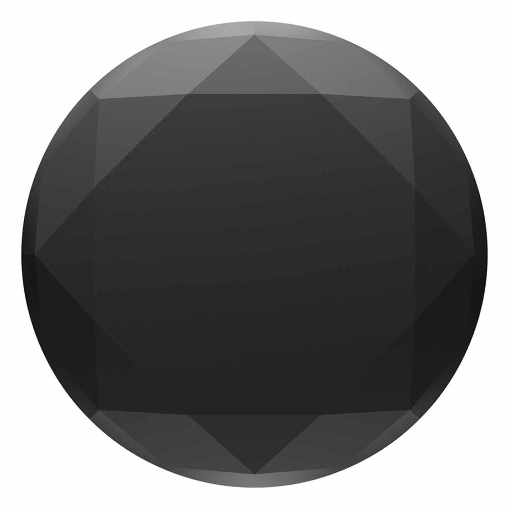 PopSockets - PopGrip Metallic Diamond Black