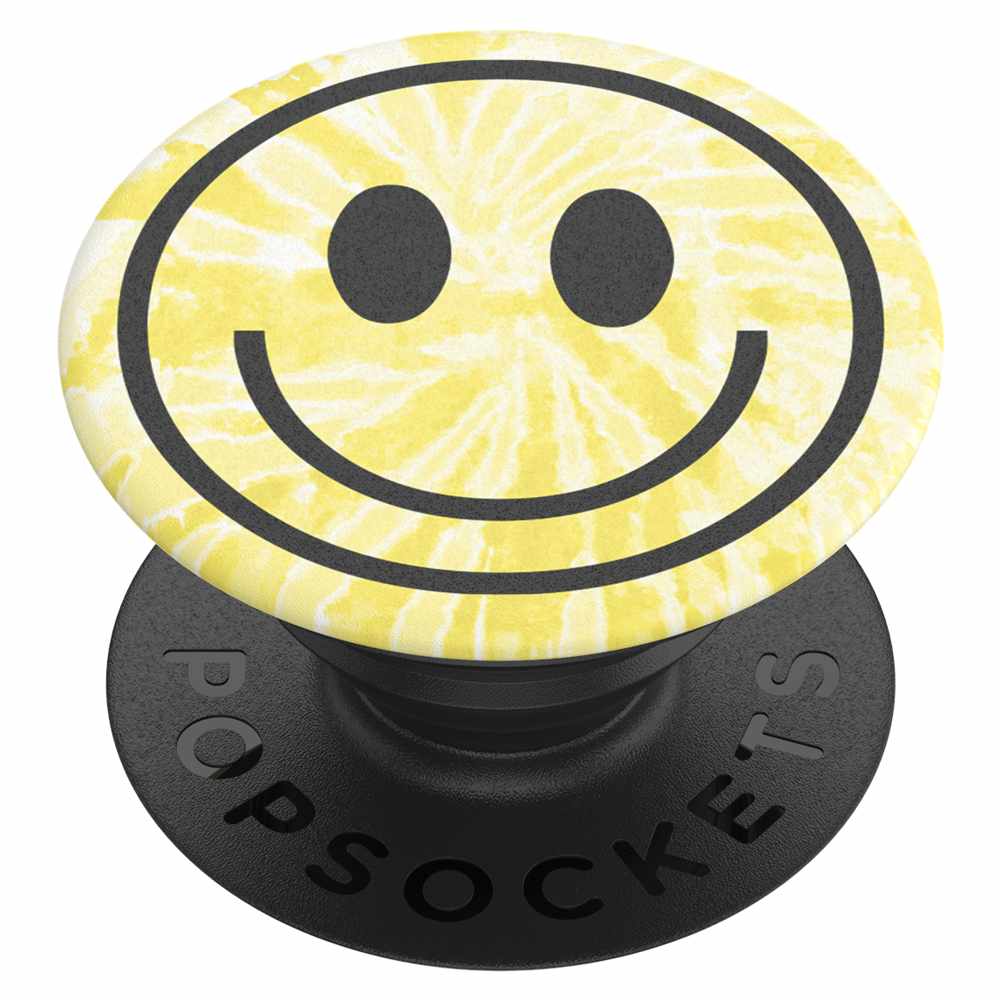 PopSockets - PopGrip Tie Dye Smiley