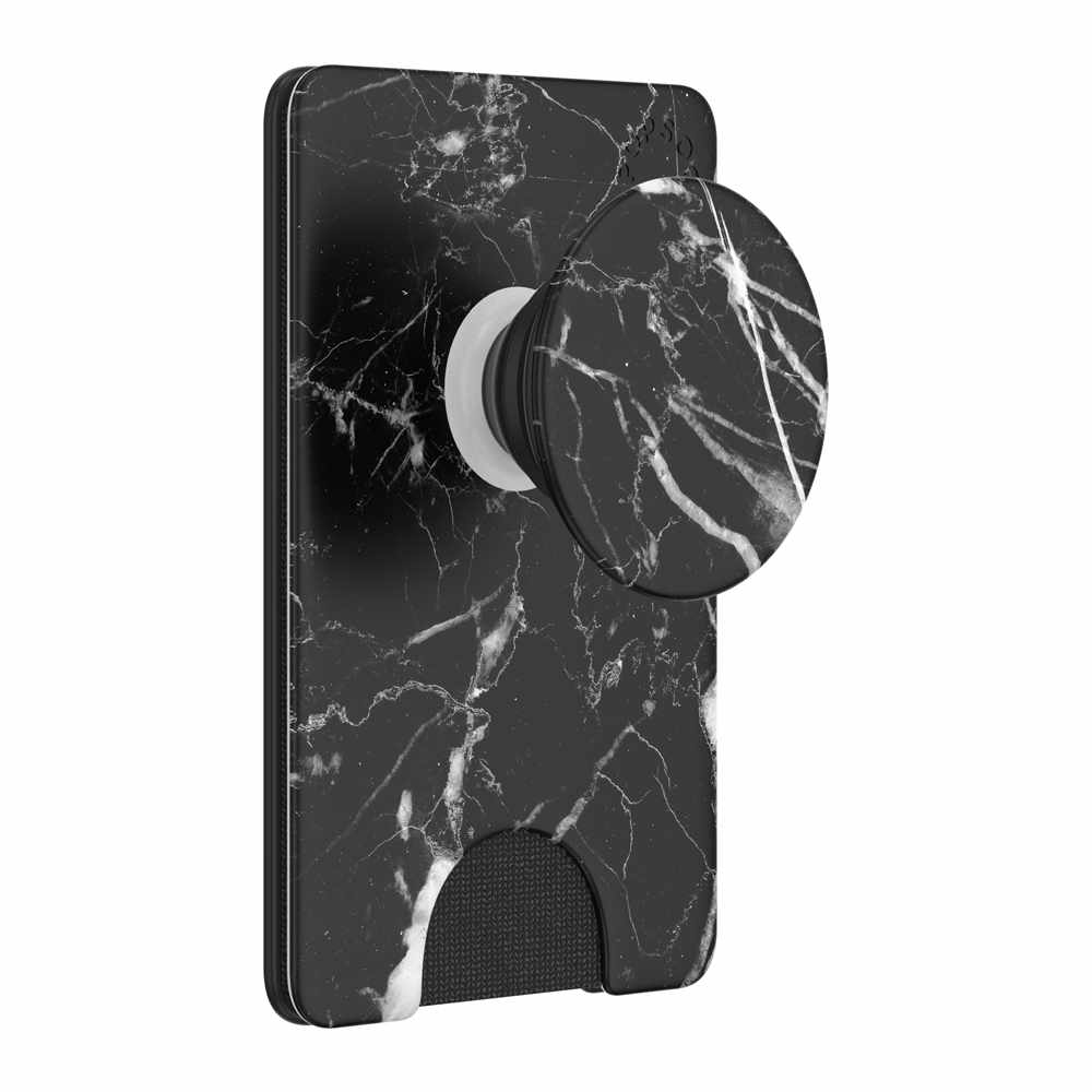 PopSockets - PopWallet+ (PopWallet with Swappable PopGrip) Midnight Marble