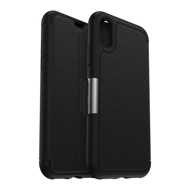 OtterBox - Strada Folio Leather Case for iPhone XR