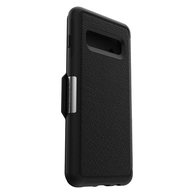 OtterBox - Strada Folio Leather Case for Samsung Galaxy S10